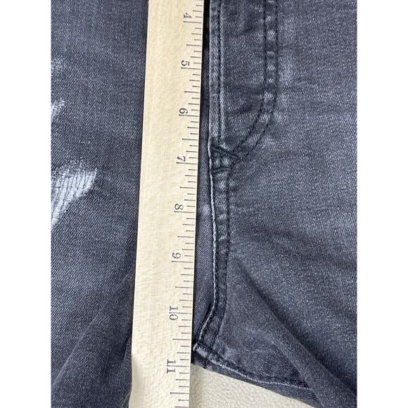 Diesel Jeans Men 29x32 Black Buster Distressed Stretch Denim Casual Preppy Adult - Picture 4 of 15